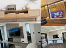 Ahşap TV Ünitesi ile Doğal ve Şık Bir Atmosfer