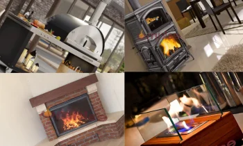 Odunlu Şömine ile Mekânın Ritmini Değiştirmek