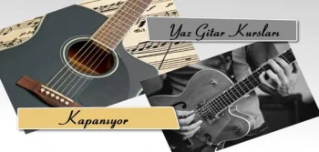 Yaz Gitar Kursları Kapanıyor