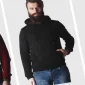 Fermuarlı Kapüşonlu Erkek Tişört Modelleri