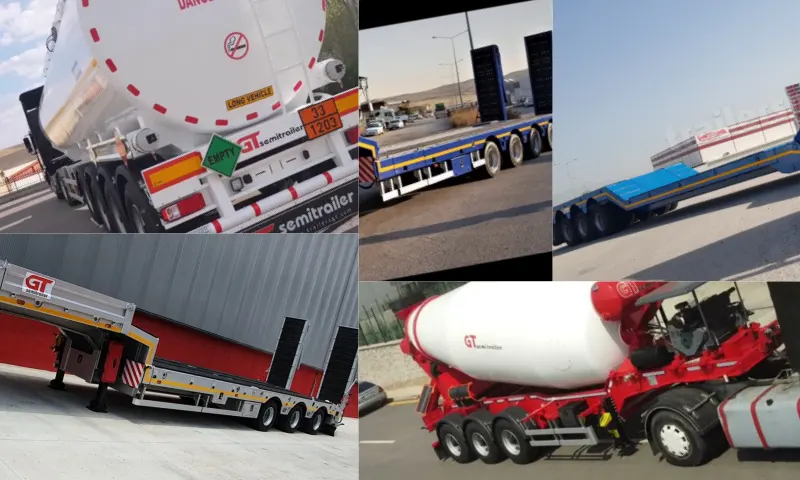 En İdeal Lowbed / Low Loader Semi Trailers